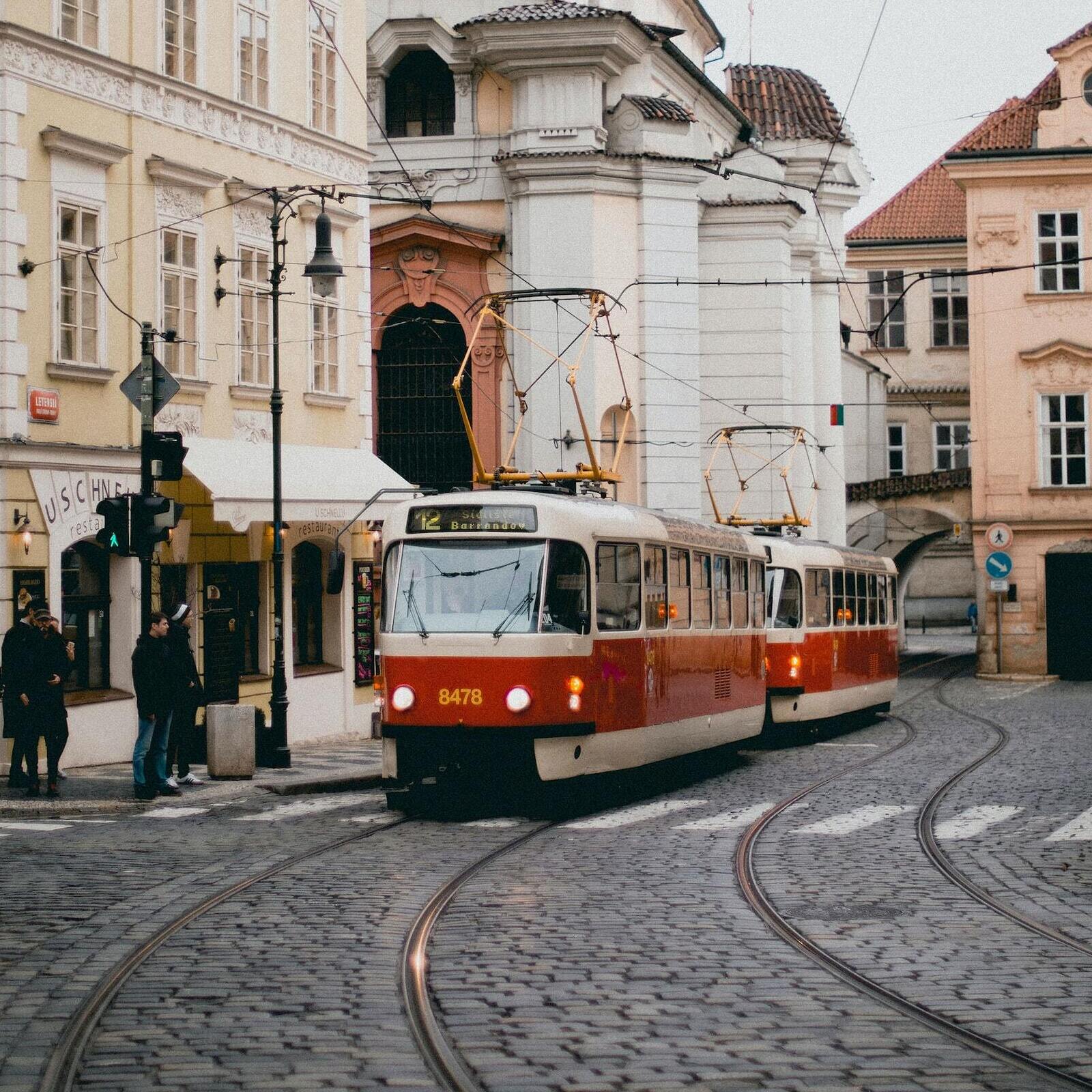 Prague tram